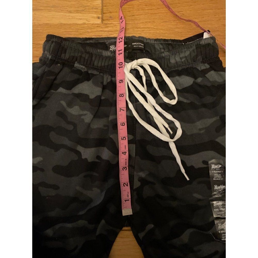 NWT Brooklyn Cloth women's dark camouflage elastic waist joggers size small - Picture 6 of 9